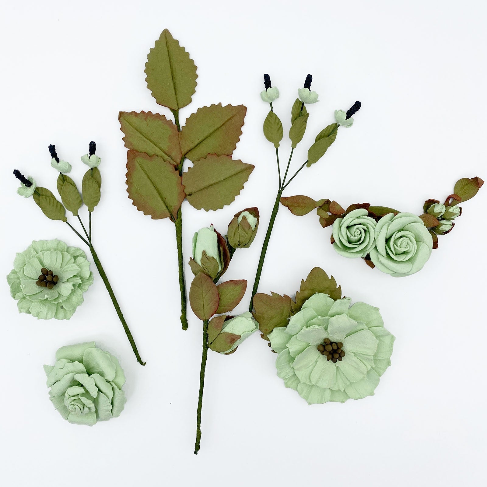 Nature's Bounty Paper Flowers from 49 And Market