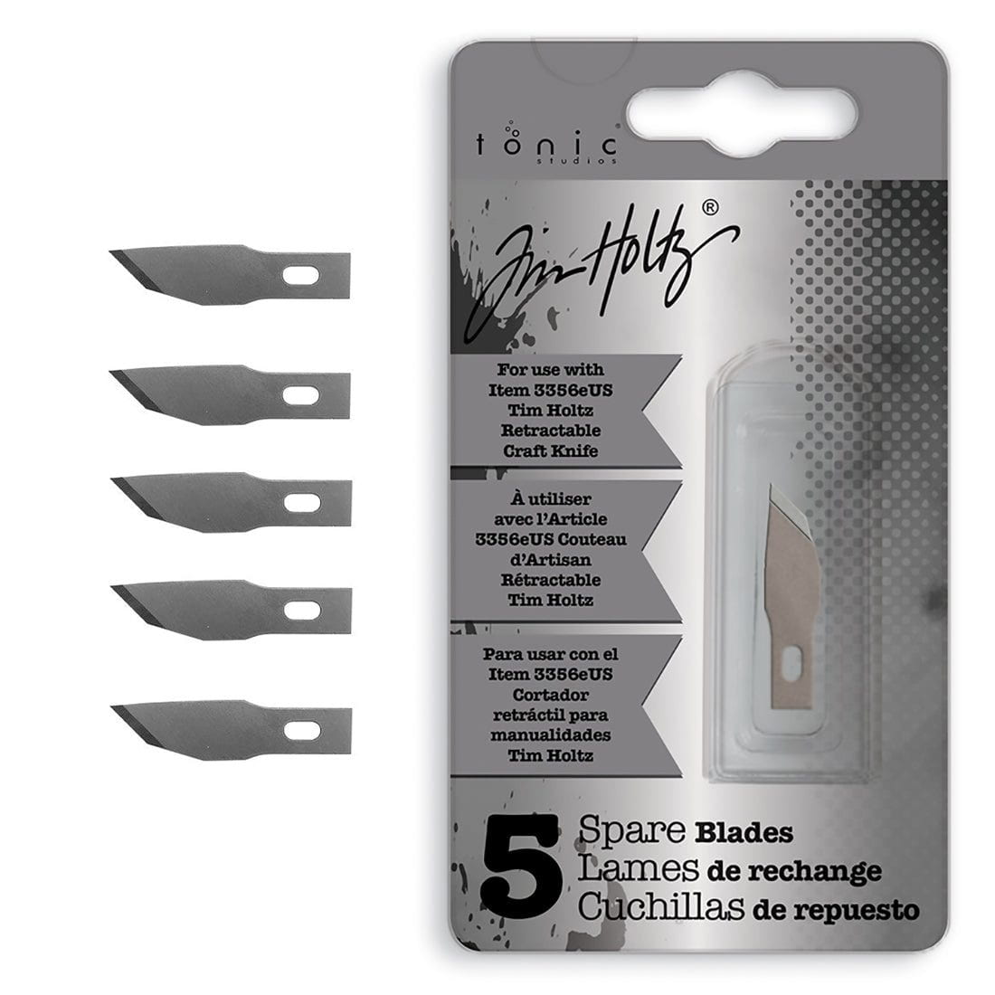 5 HOBBY KNIFE WITH 5 BLADES