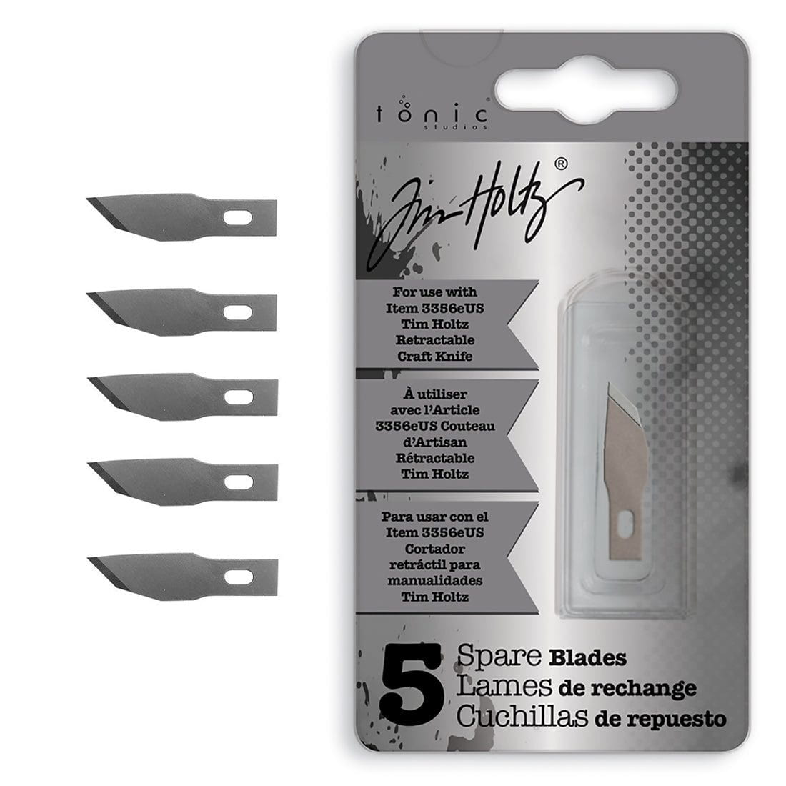 Tim Holtz Retractable Craft Knife and Refill Blades