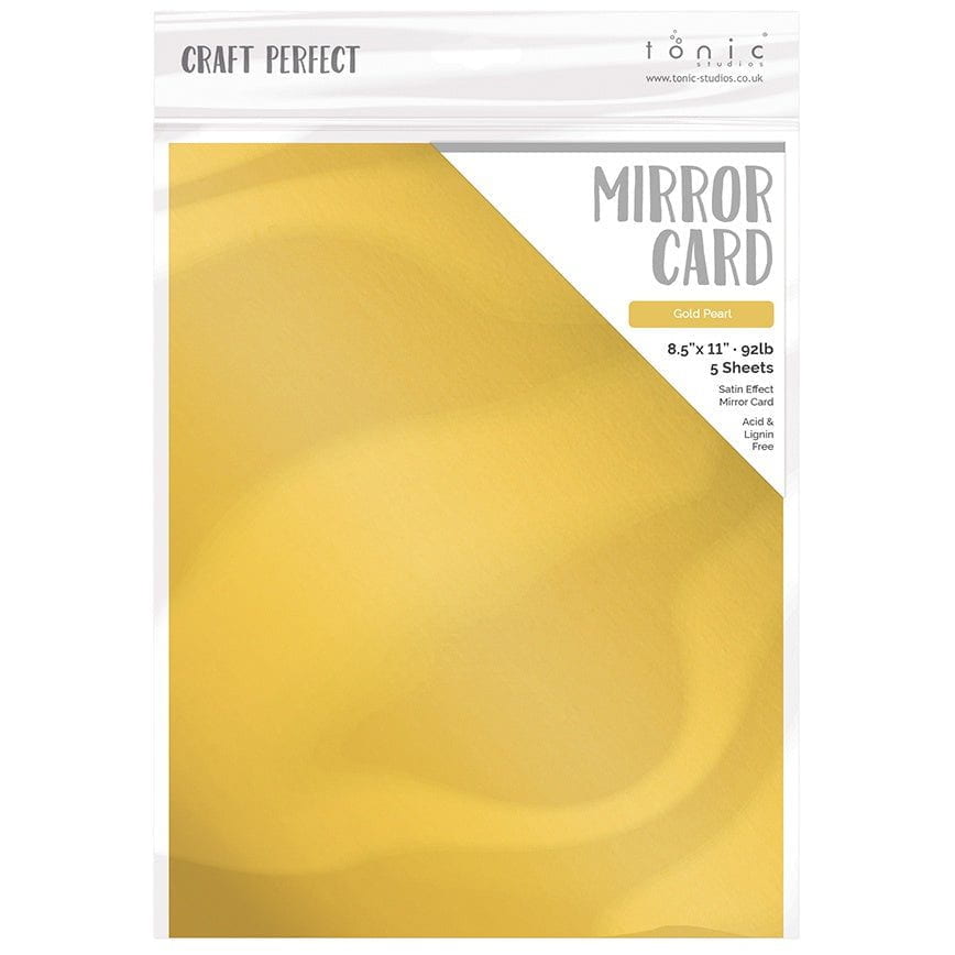 Craft Perfect 8.5x11 Satin Mirror Cardstock Pack