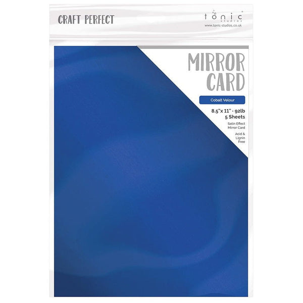 Craft Perfect 8.5x11 Satin Mirror Cardstock Pack
