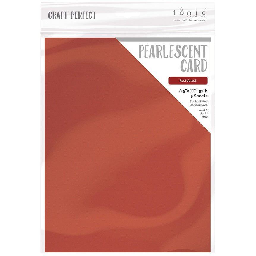 Craft Perfect 8.5x11 Pearlescent Cardstock Pack