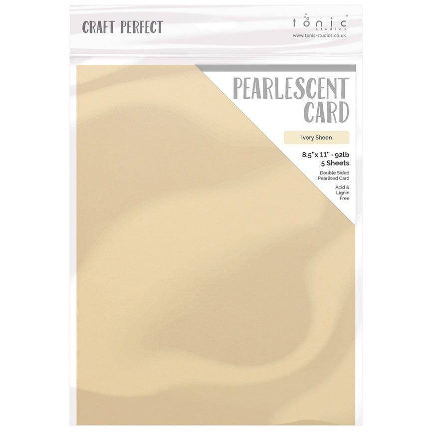 Craft Perfect 8.5x11 Pearlescent Cardstock Pack