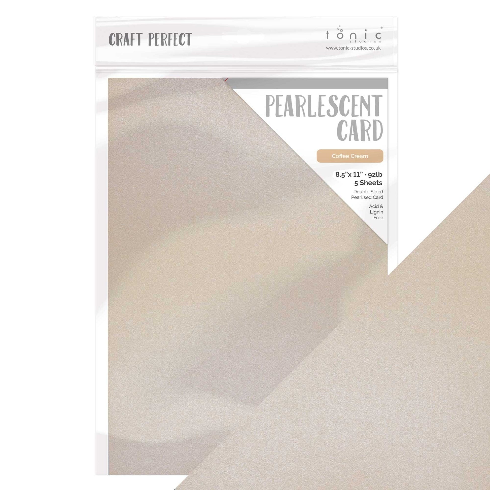 Craft Perfect 8.5x11 Pearlescent Cardstock Pack