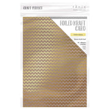 Load image into Gallery viewer, Craft Perfect A4 Foiled Kraft Cardstock Pack