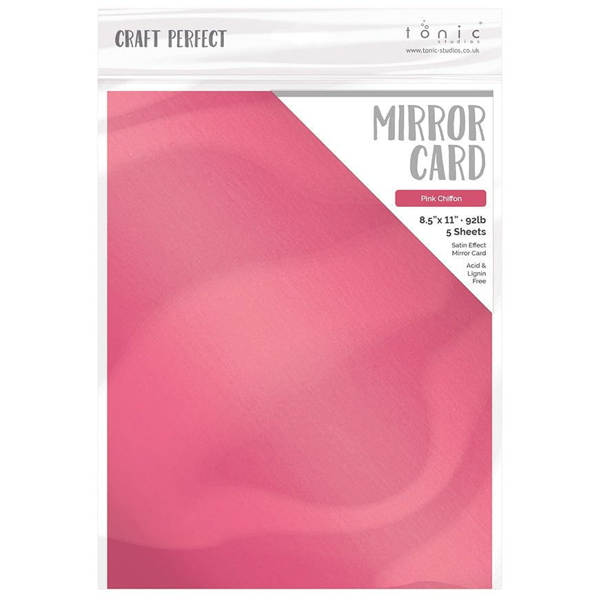 Craft Perfect 8.5x11 Satin Mirror Cardstock Pack