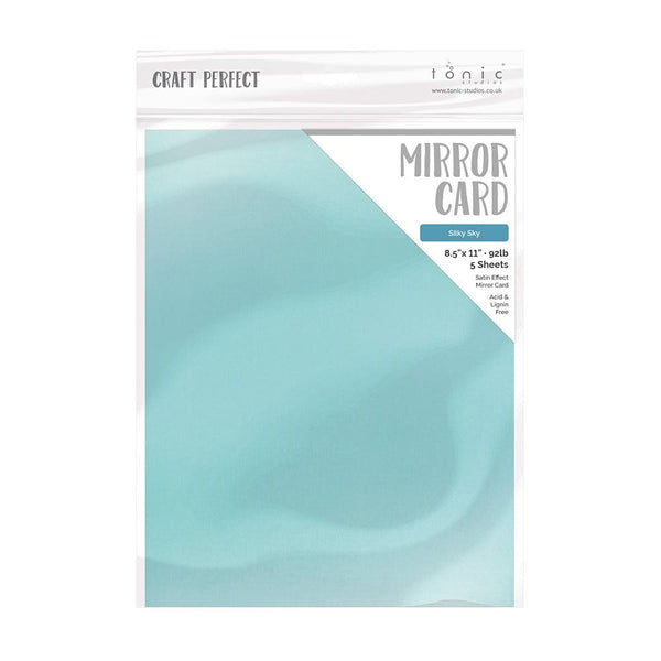 Craft Perfect 8.5x11 Satin Mirror Cardstock Pack