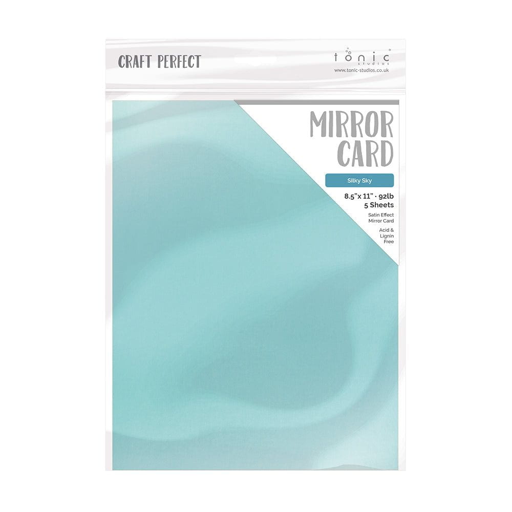 Craft Perfect 8.5x11 Satin Mirror Cardstock Pack