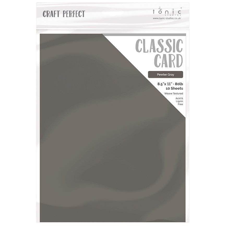 Craft Perfect 8.5x11 Weave Textured Classic Cardstock Pack