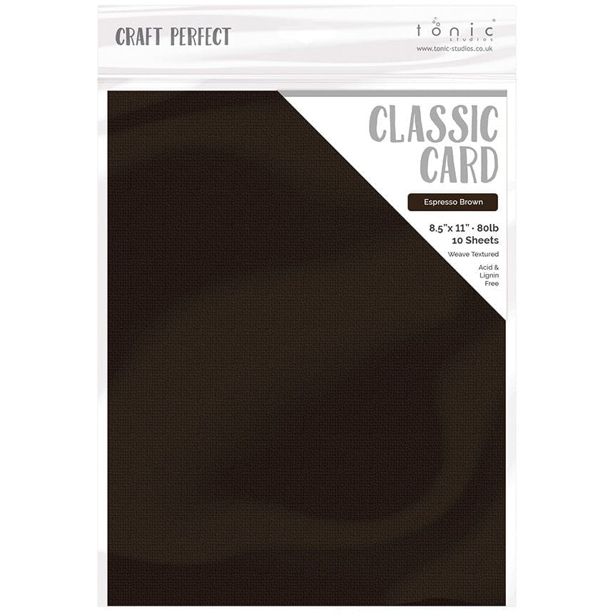 Craft Perfect 8.5x11 Weave Textured Classic Cardstock Pack
