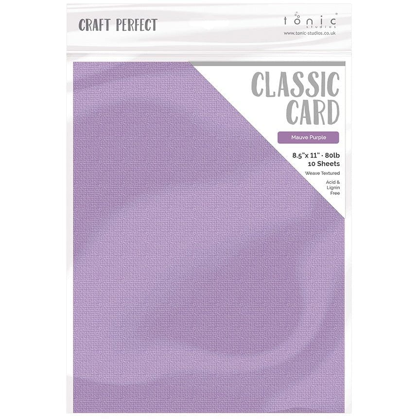 Craft Perfect 8.5x11 Weave Textured Classic Cardstock Pack