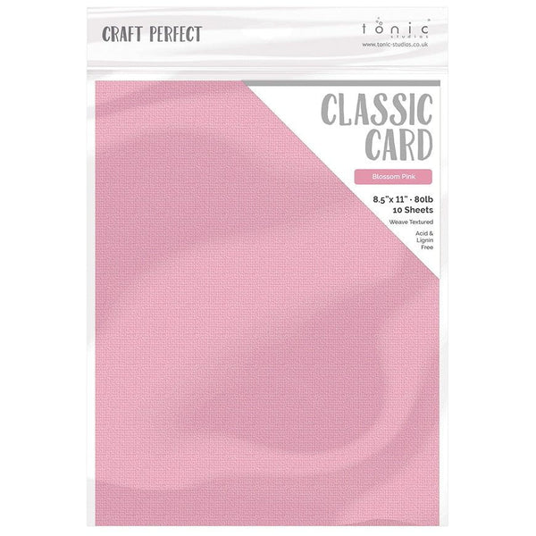 Craft Perfect 8.5x11 Weave Textured Classic Cardstock Pack