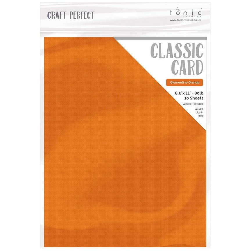 Craft Perfect 8.5x11 Weave Textured Classic Cardstock Pack