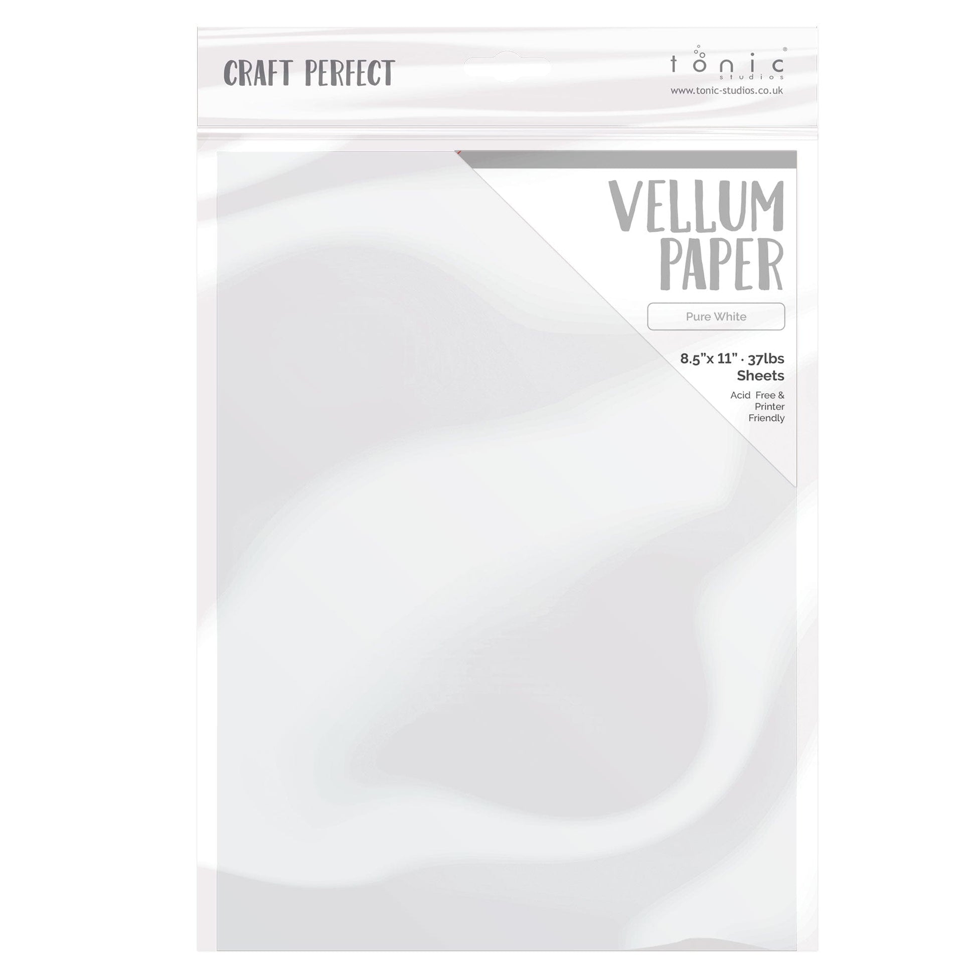 Craft Perfect 8.5x11 Vellum Paper, 10 pack