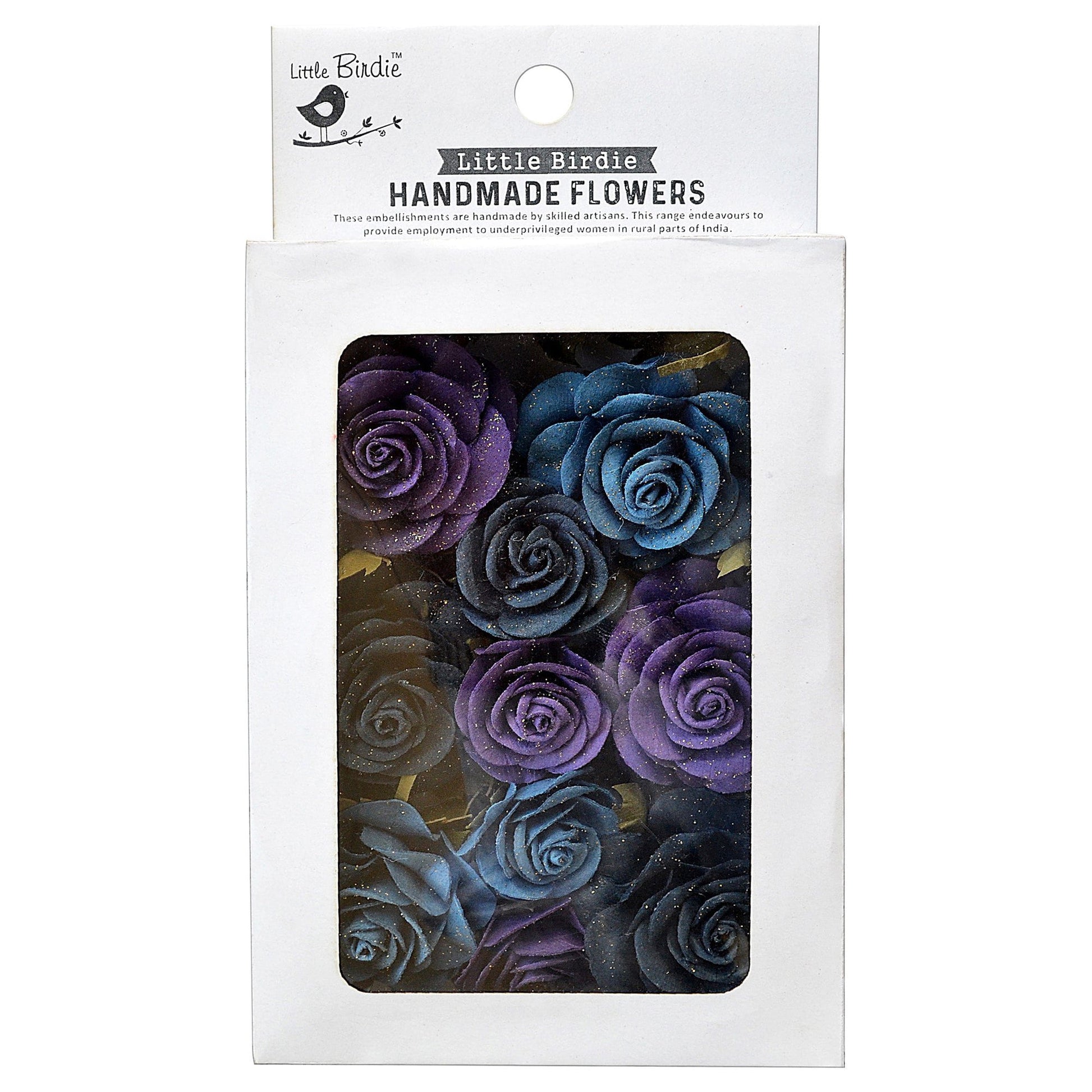 Whitney Paper Flowers 14/Pkg Sunshine And Lemonade