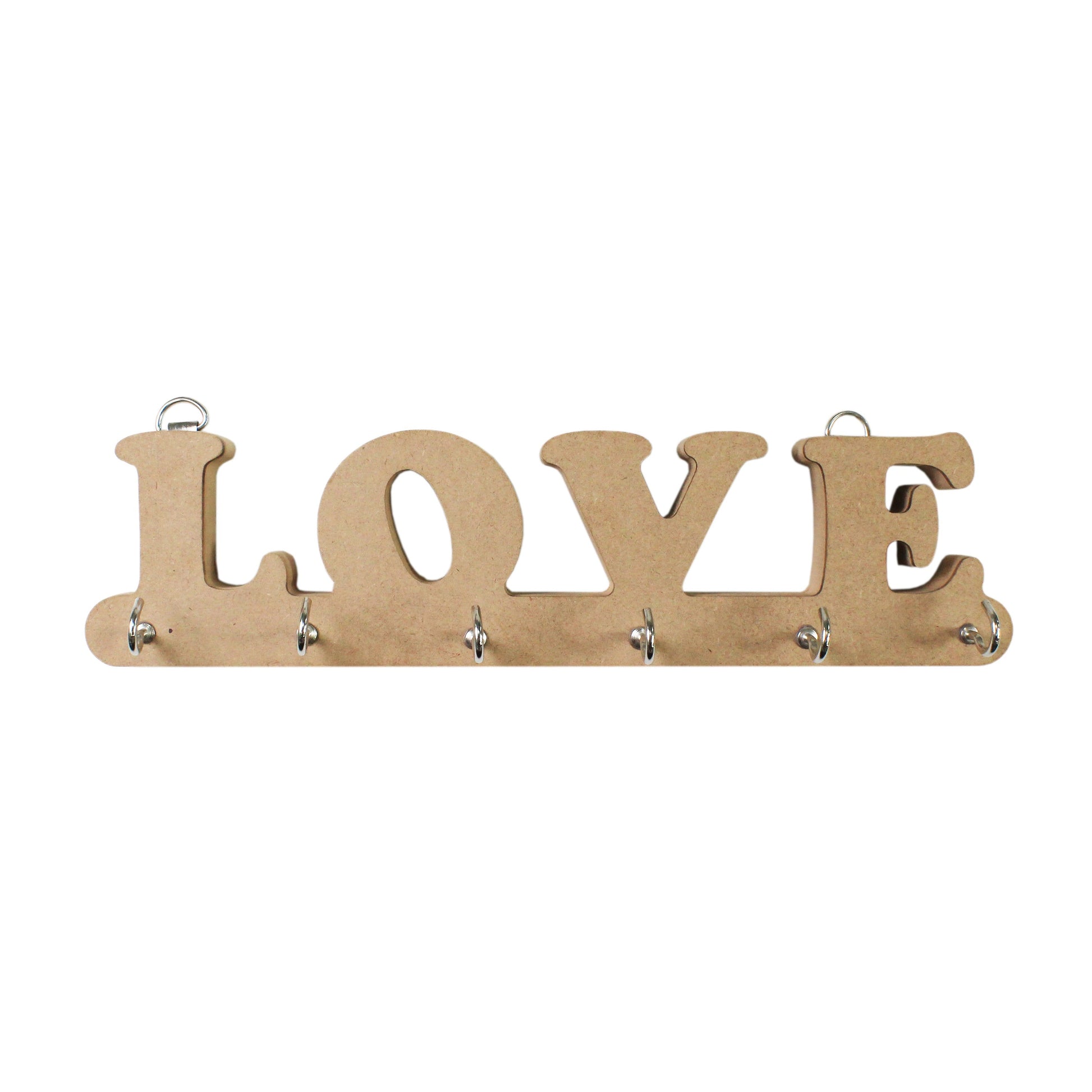 Customizable MDF Key Holders from Little Birdie