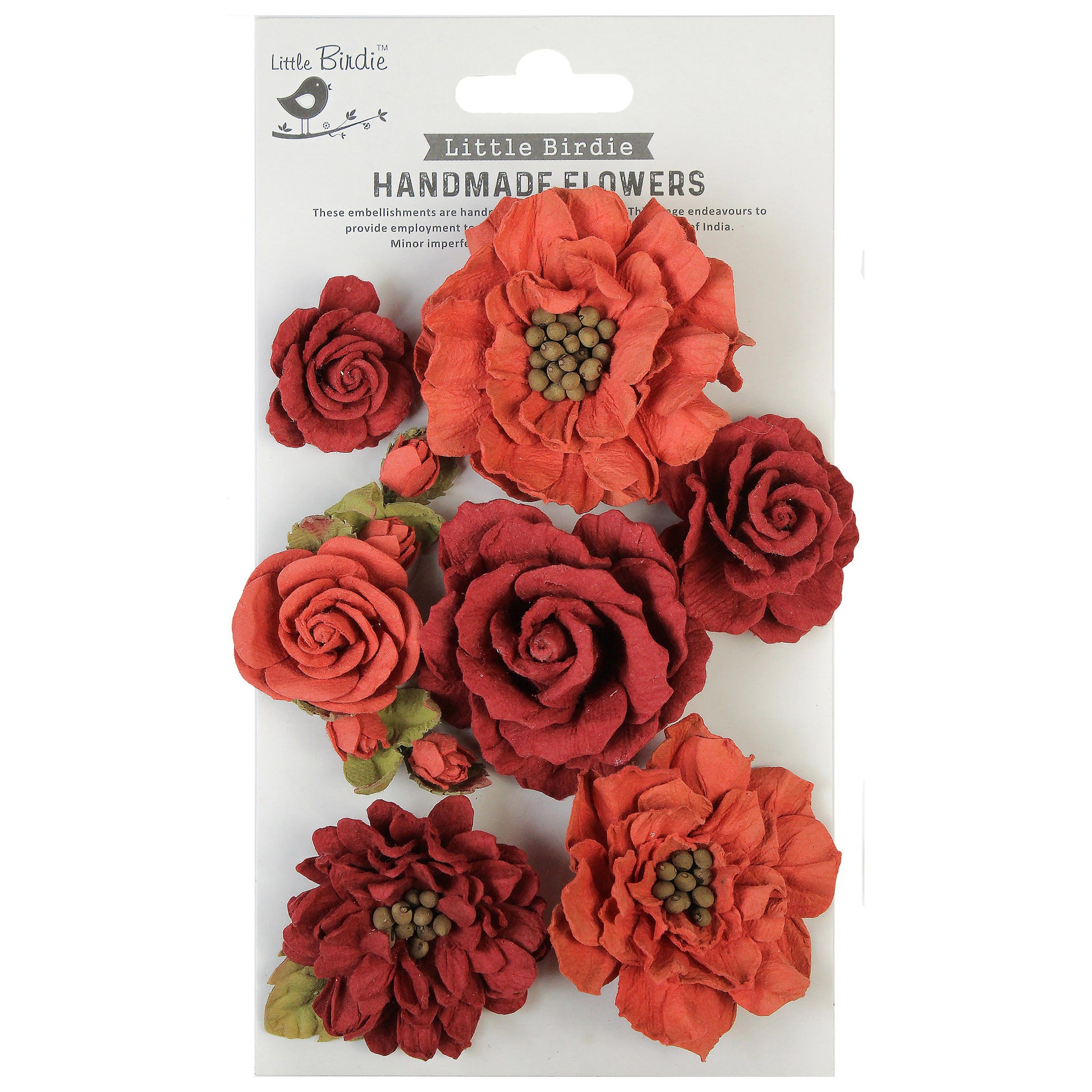 Lolita Mixed Rose Paper Flowers from Little Birdie