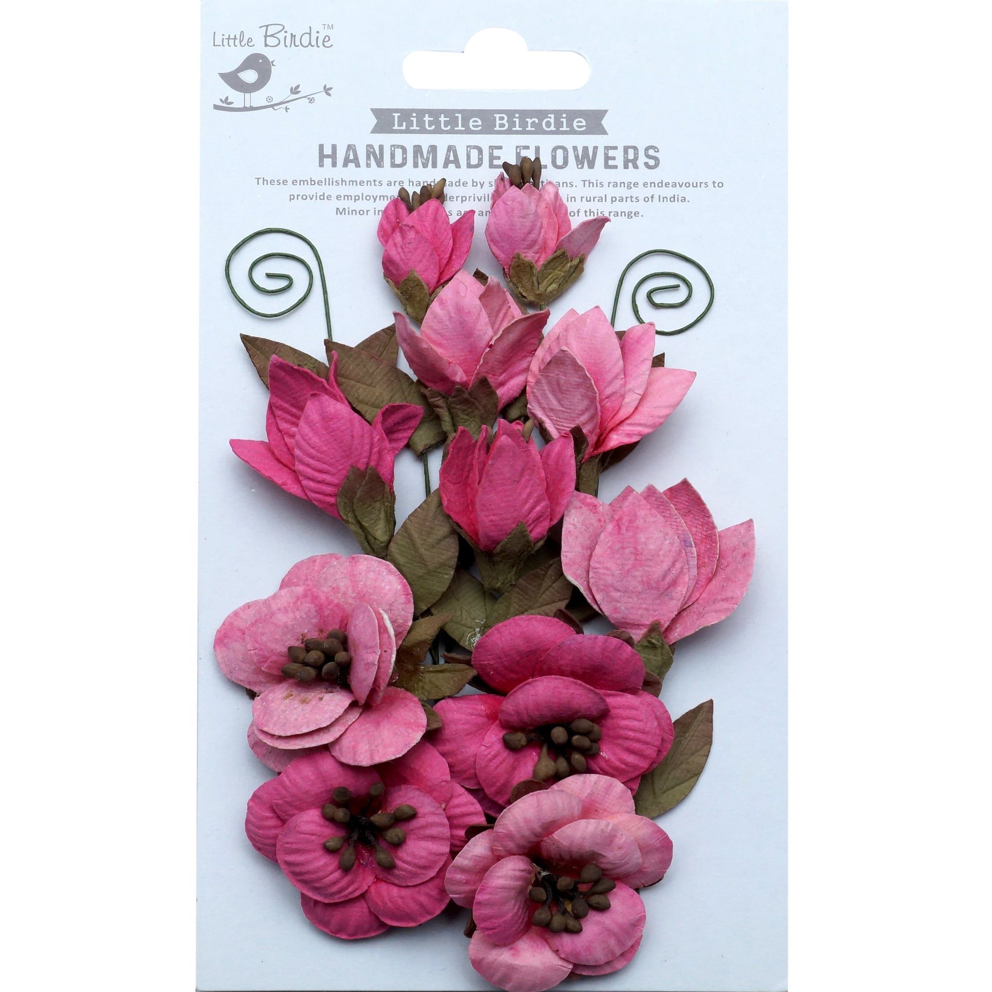 Denny Mixed Paper Flowers from Little Birdie