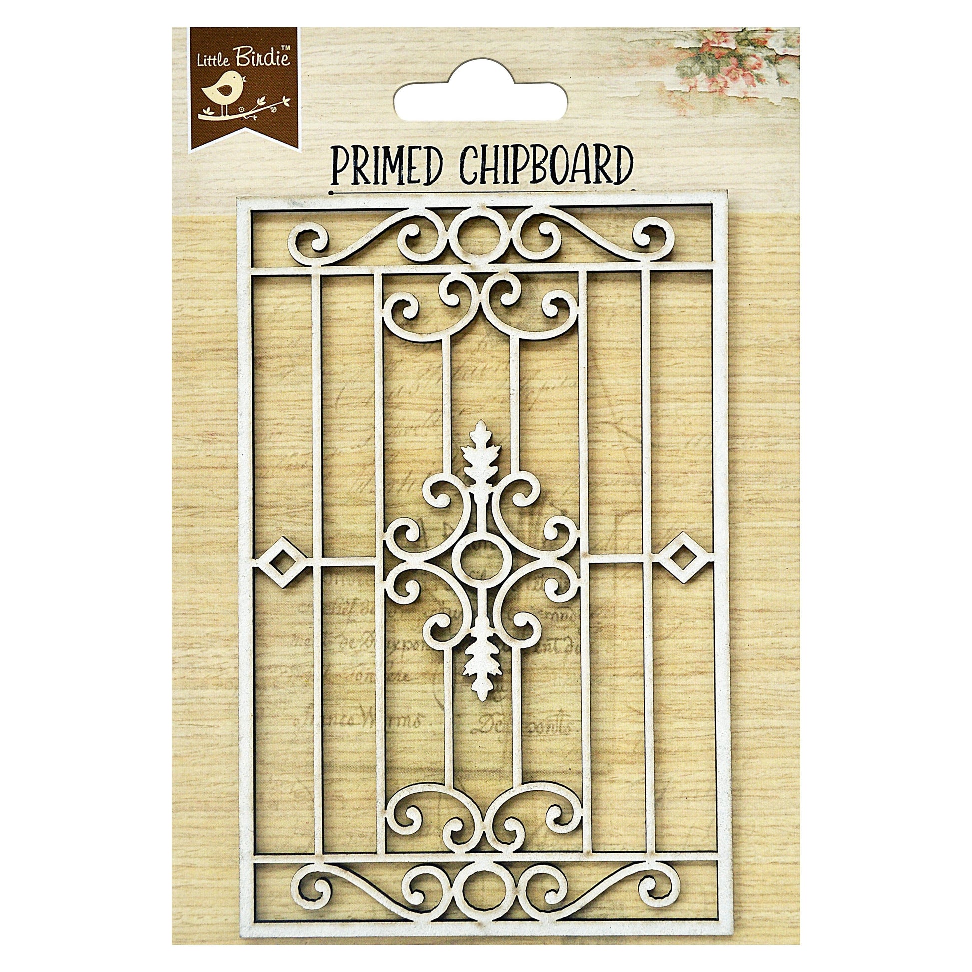 Laser Cut Chipboard Decorative Shapes from Little Birdie