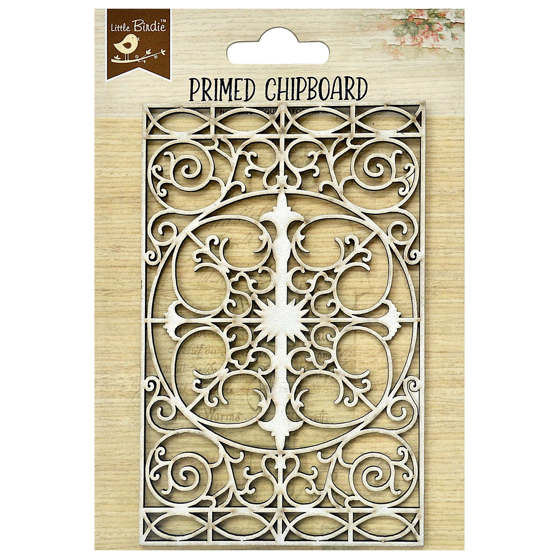 Laser Cut Chipboard Decorative Shapes from Little Birdie
