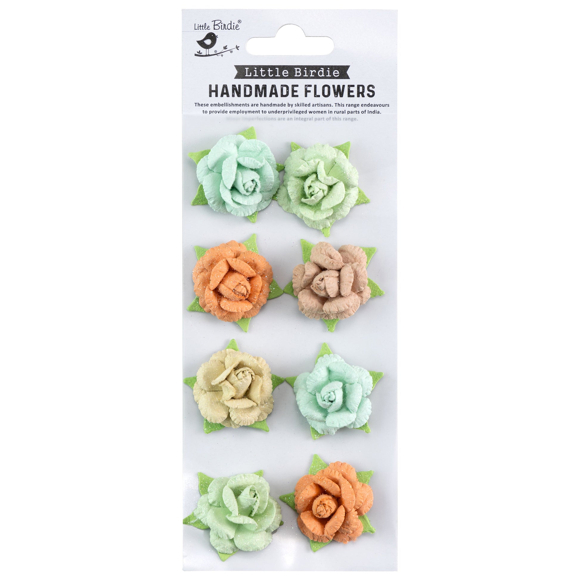 Angel Rose Paper Flowers from Little Birdie