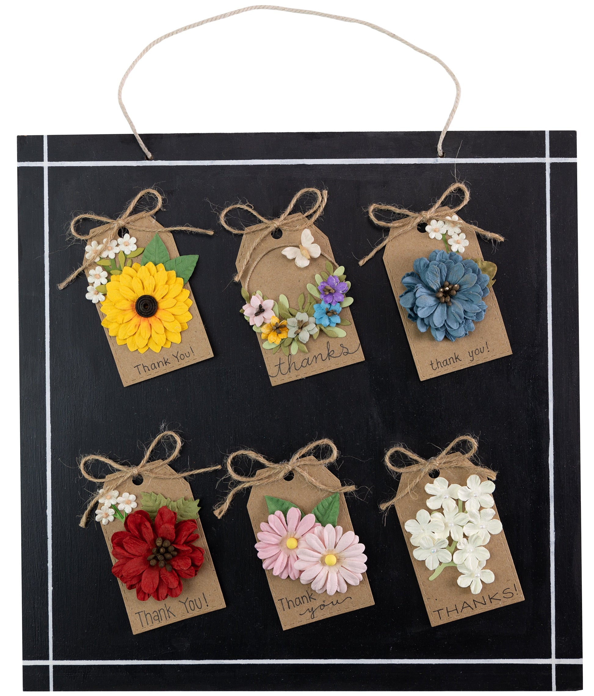 Cloria Paper Flowers 18/Pkg Aqua Splash