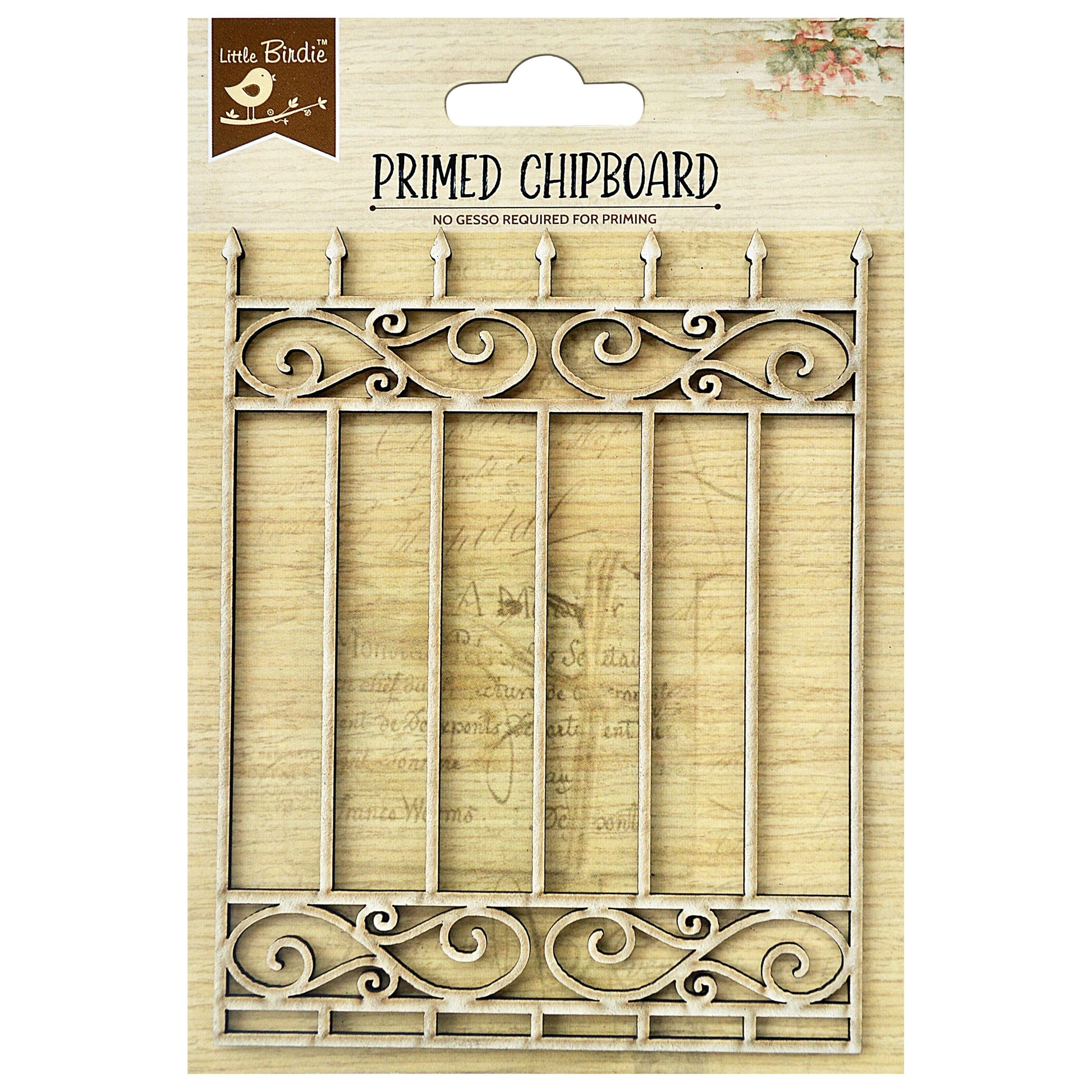 Laser Cut Chipboard Decorative Shapes from Little Birdie
