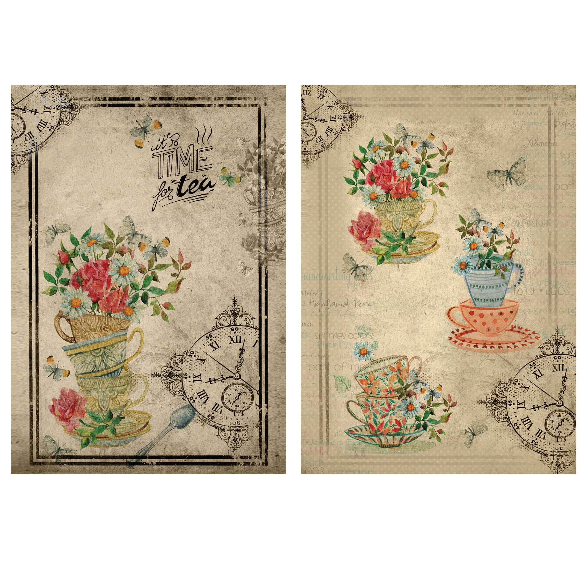 Decoupage Filament Paper A4 2/Pkg