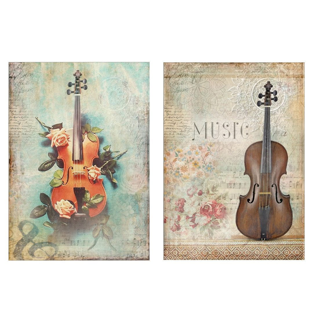 Filment Paper Little Birdie Decoupage Filament Paper A4 (2 pack) – Tonic Studios USA