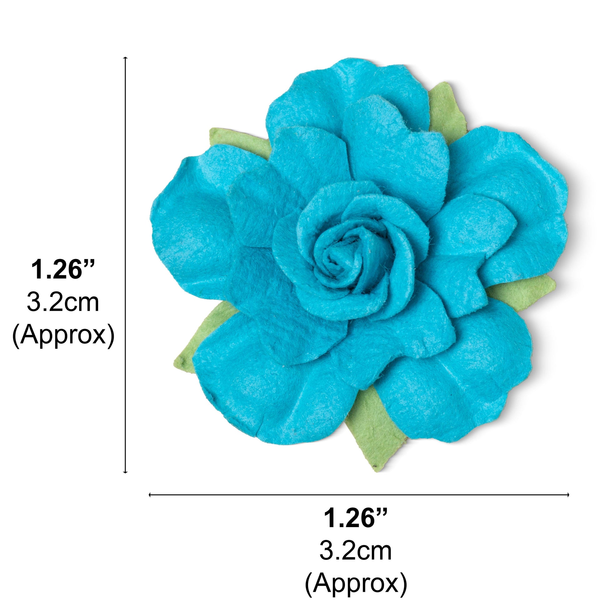 Vincy 1.25" Rose Paper Flowers from Little Birdie