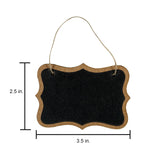 Load image into Gallery viewer, Hanging Mini Chalkboard Sign 2/Pkg Braces