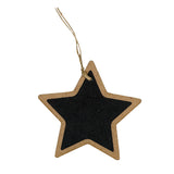 Load image into Gallery viewer, Hanging Mini Chalkboard Sign 2/Pkg Star