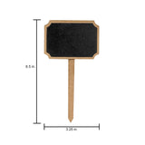 Load image into Gallery viewer, Mini Chalkboard Tabletop Sign 2/Pkg Ornate Rectangle