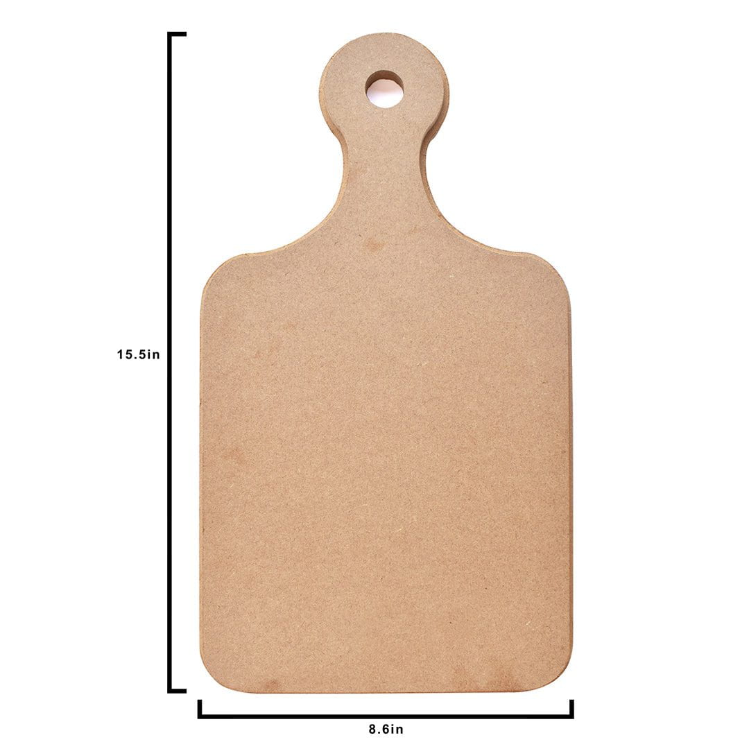 MDF Cutting Board Shape, 8.6" x 15.5"