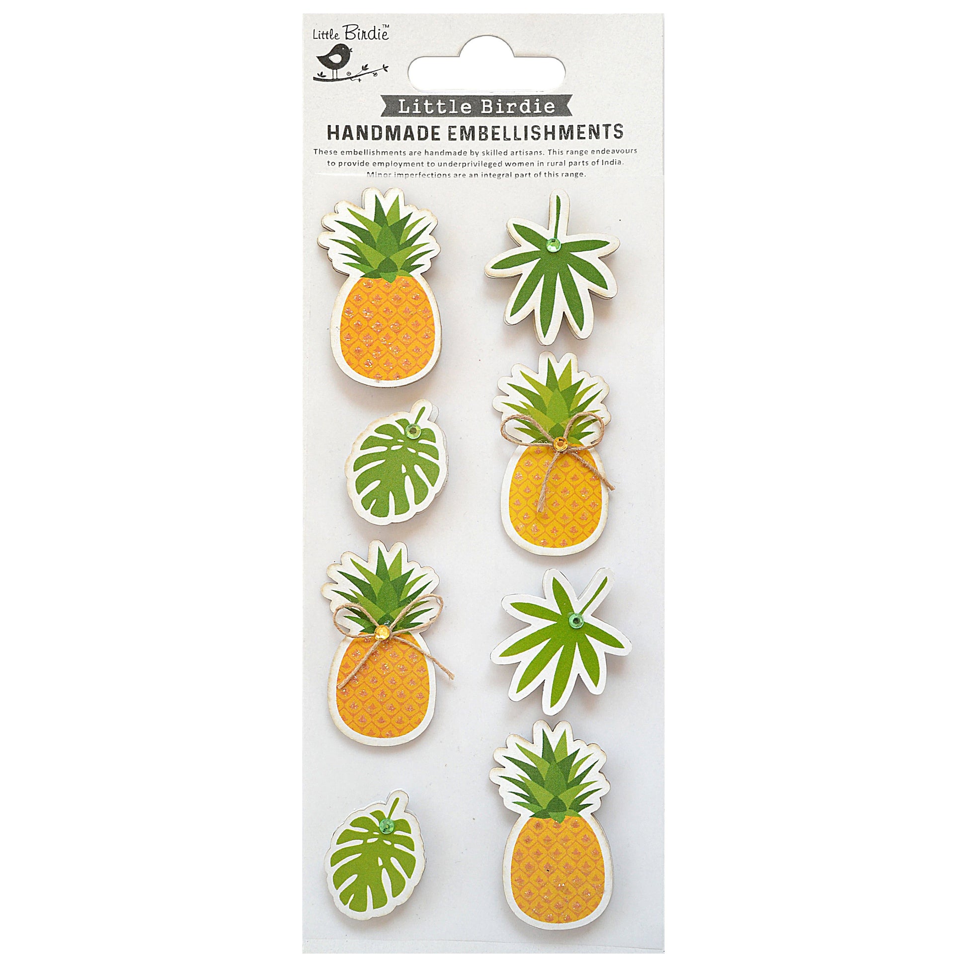 Tropical Themed Stickers from Little Birdie