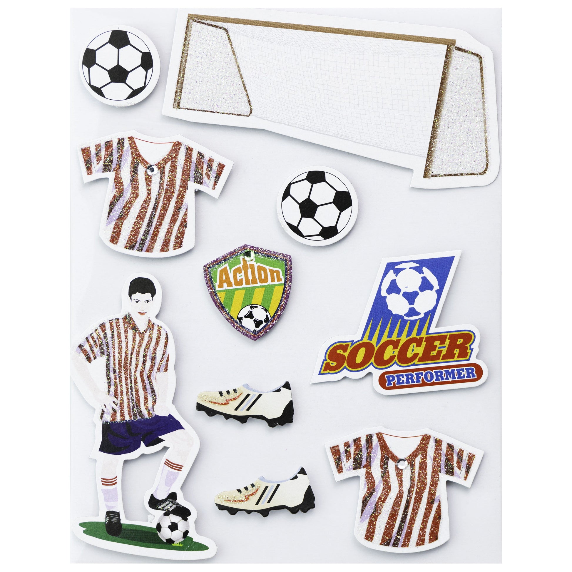 Sports Themed Stickers from Little Birdie