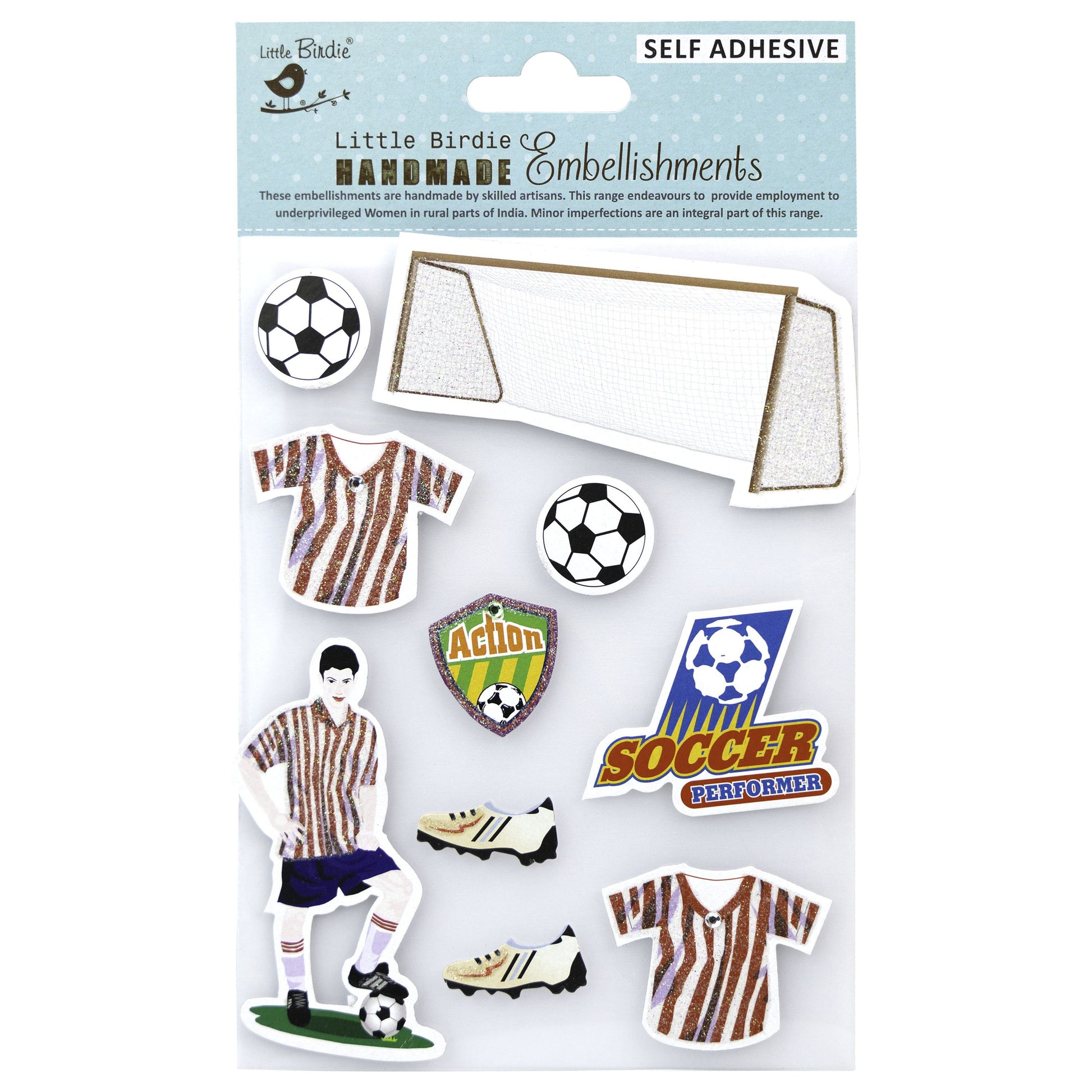 Sports Themed Stickers from Little Birdie