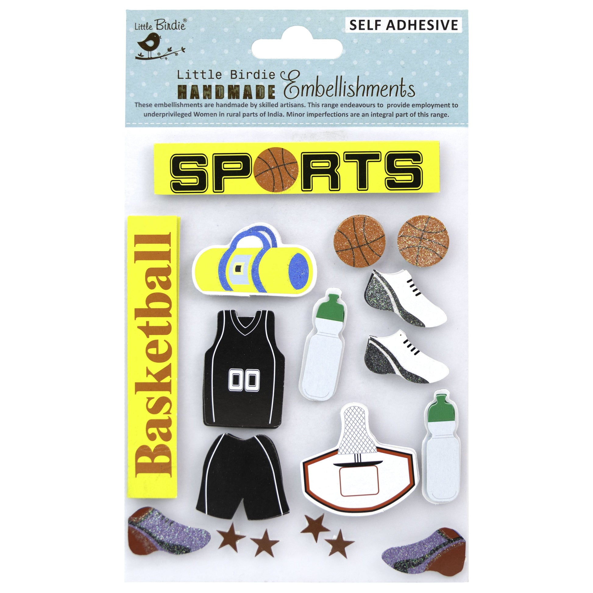 Sports Themed Stickers from Little Birdie