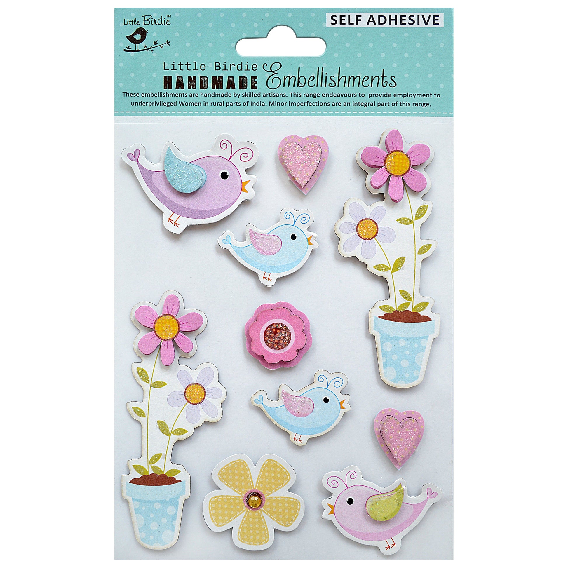 Plant & Flower Stickers from Little Birdie