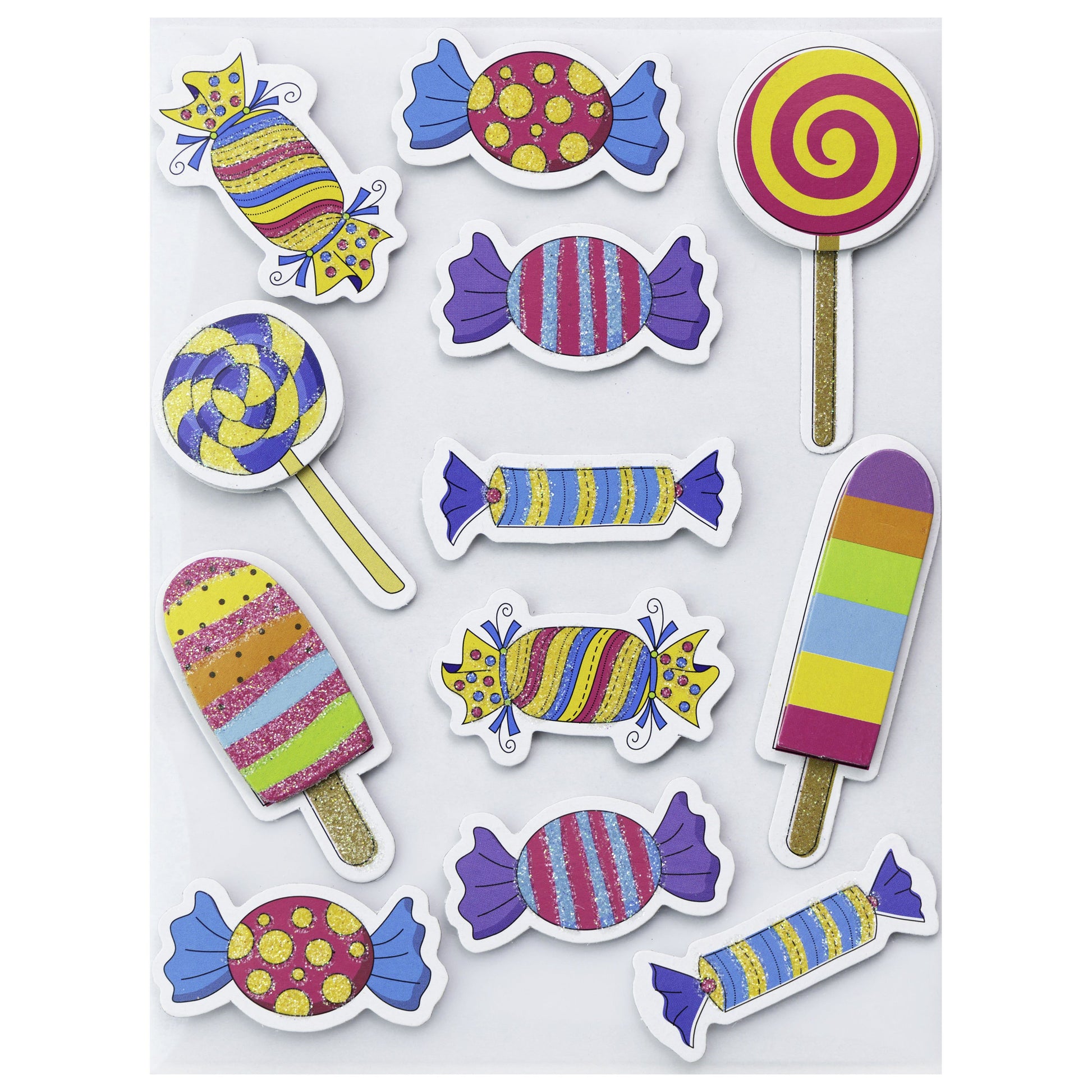 Food and Candy Themed Embellishment Stickers from Little Birdie