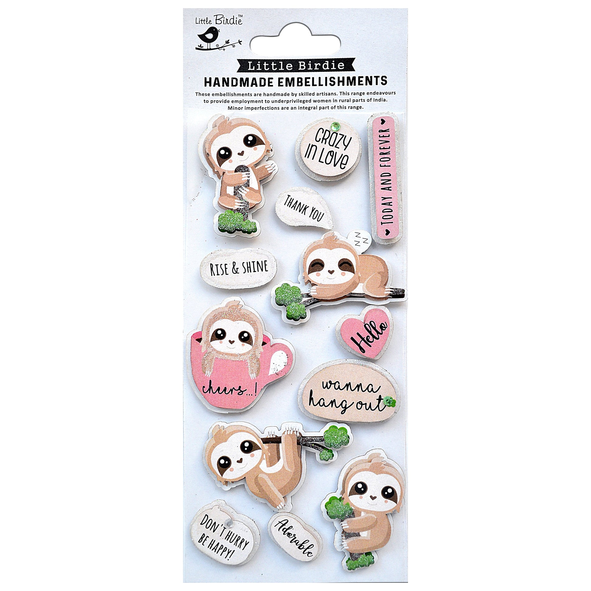 Love Themed Stickers from Little Birdie