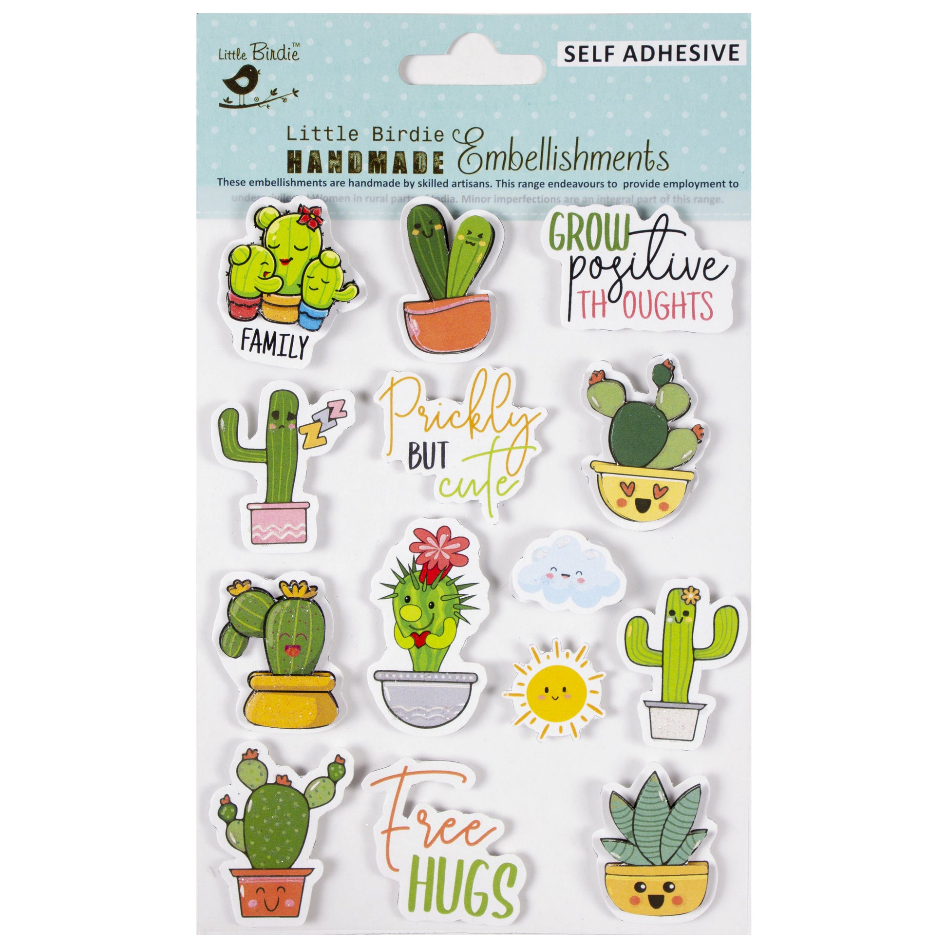 Plant & Flower Stickers from Little Birdie