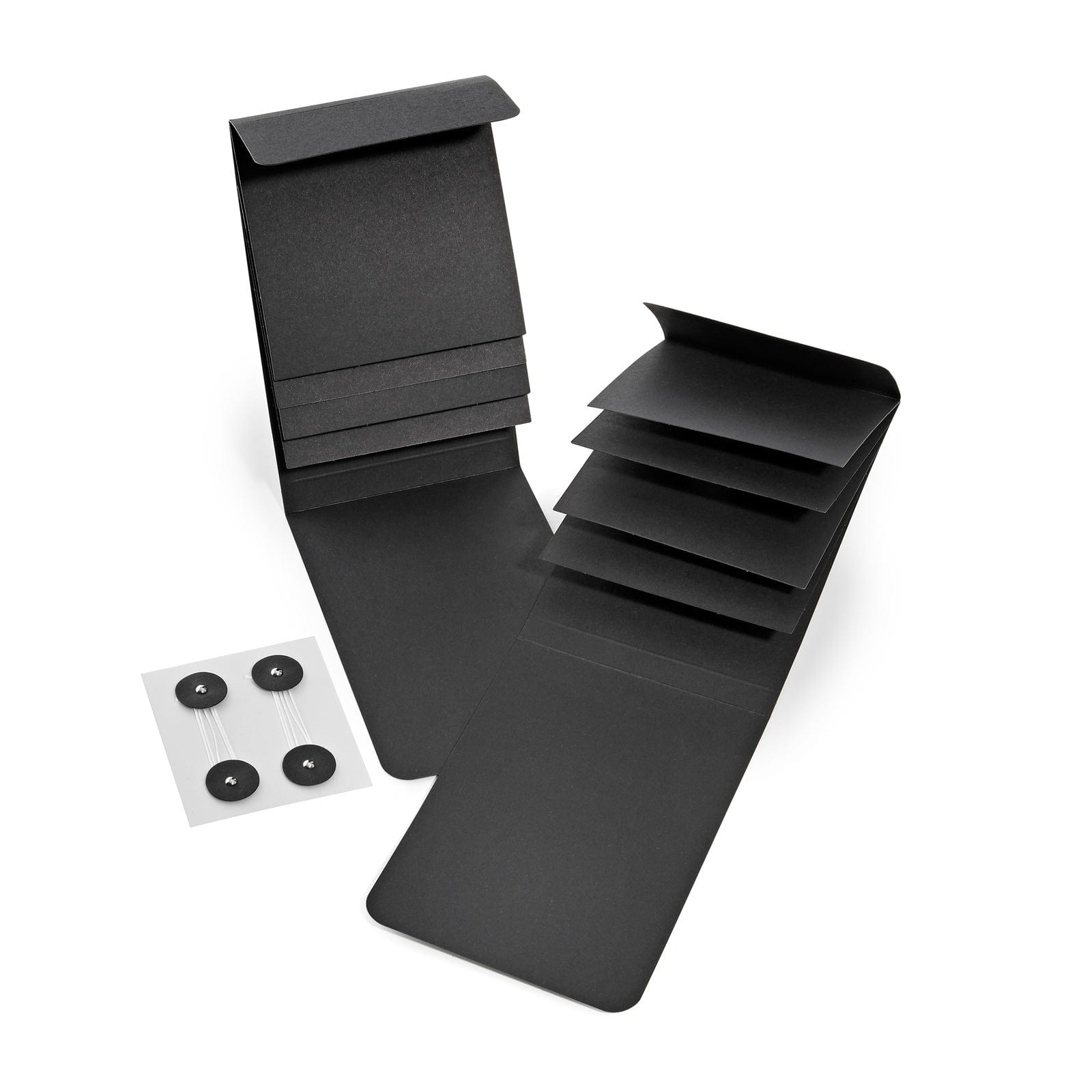 49 And Market Create-An-Album Waterfall Enclosure Set 4"X6"-Black