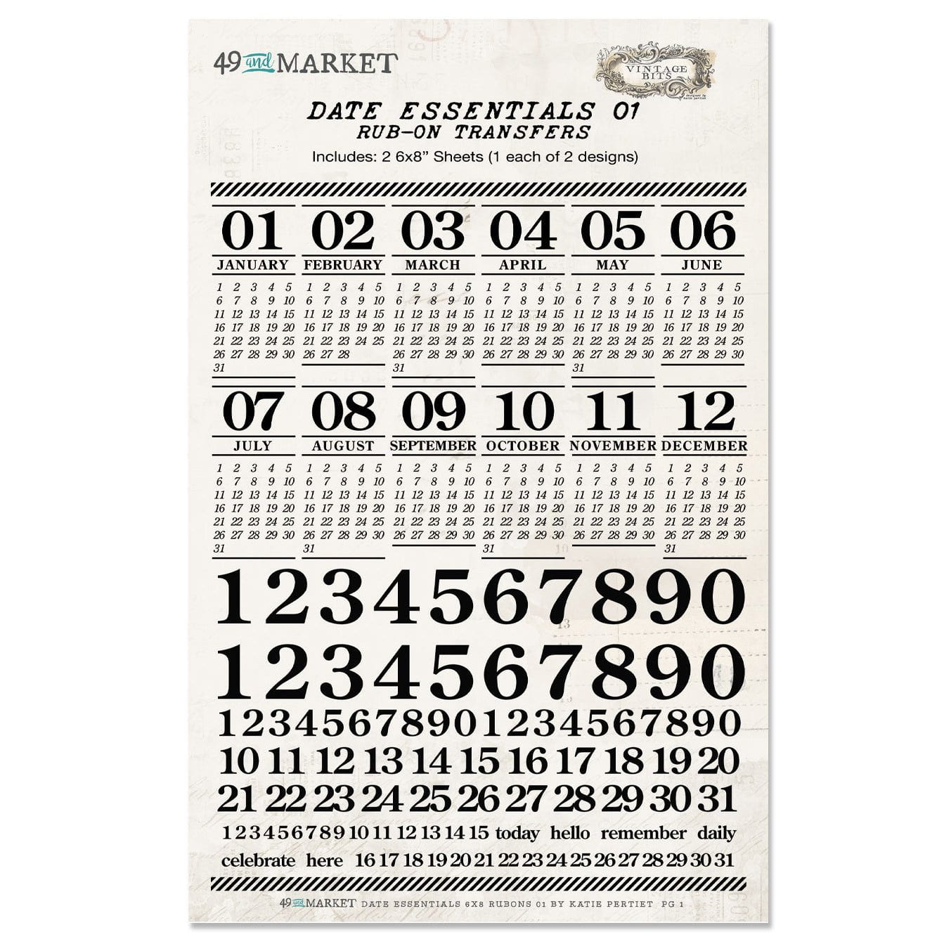 Rub-On Transfers from 49 and Market, Sentiments