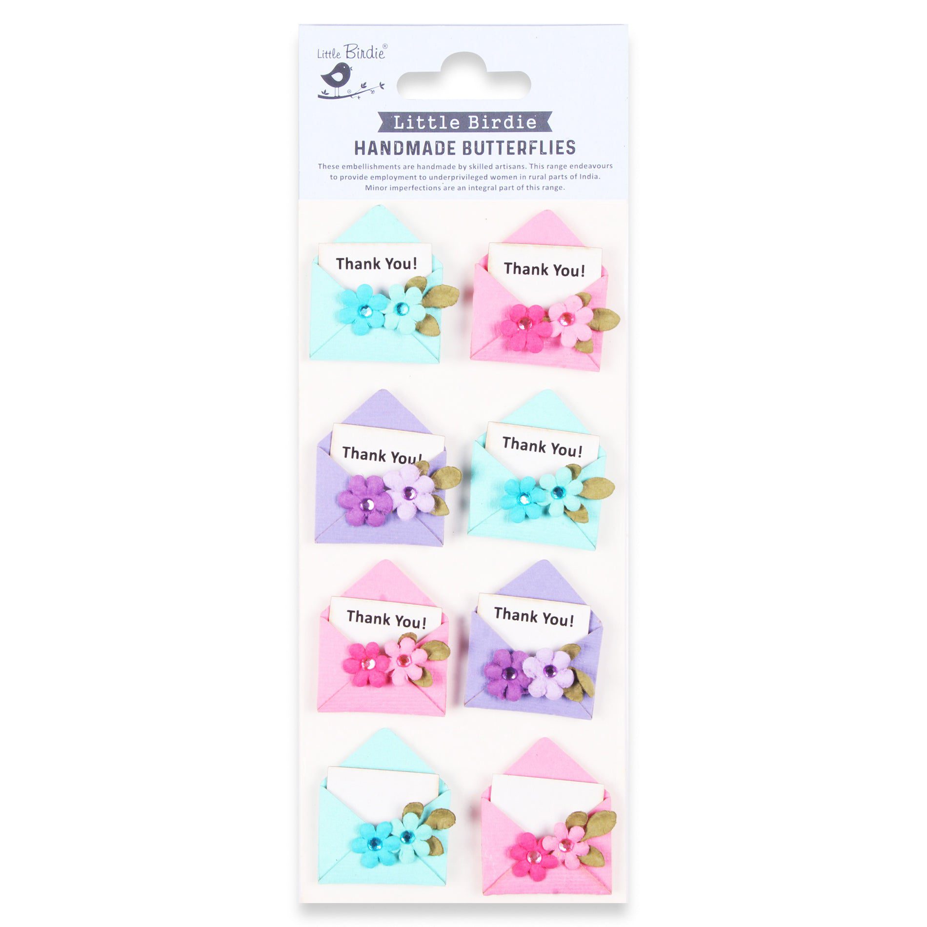 Word & Sentiment Stickers from Little Birdie