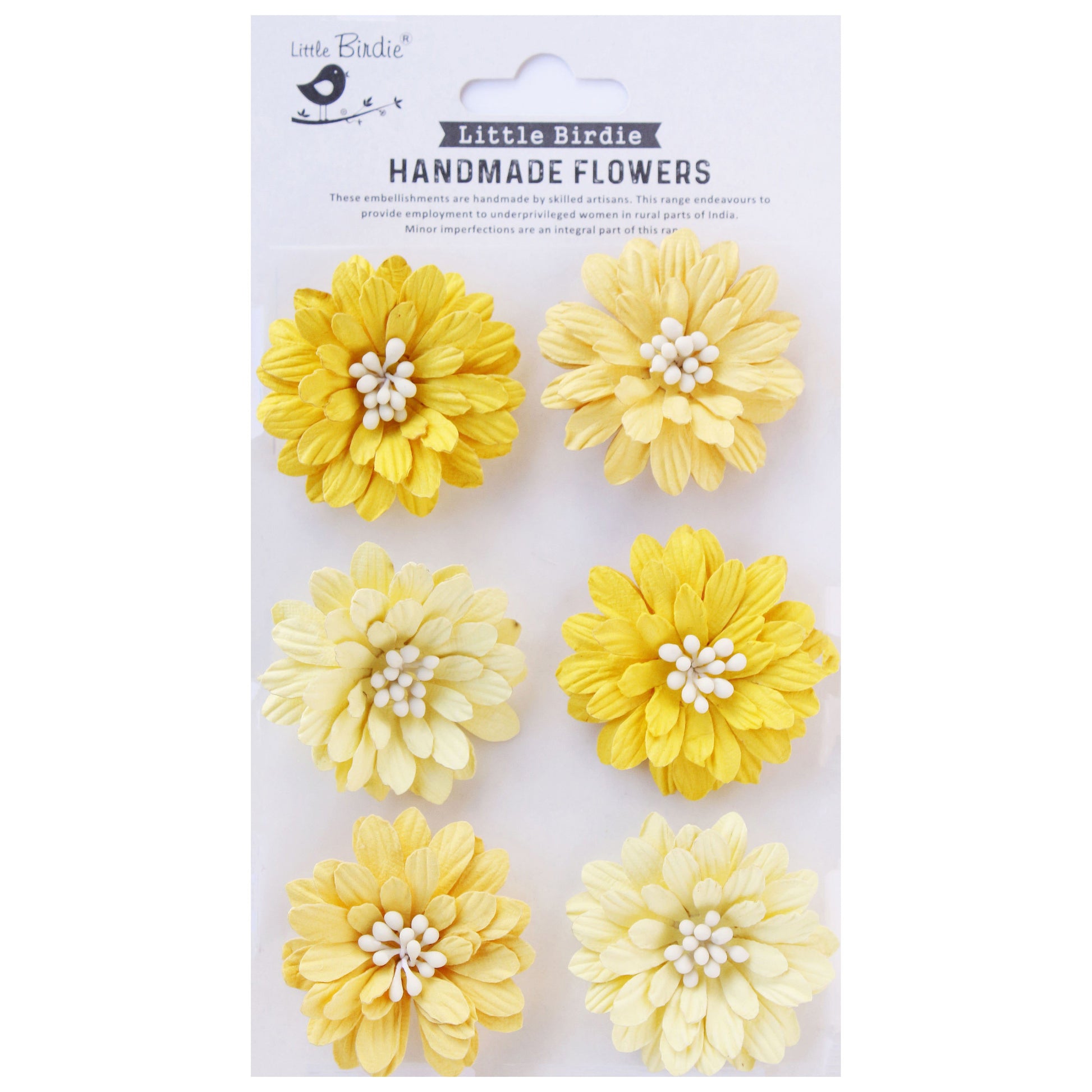 Little Birdie Astra Paper Flowers