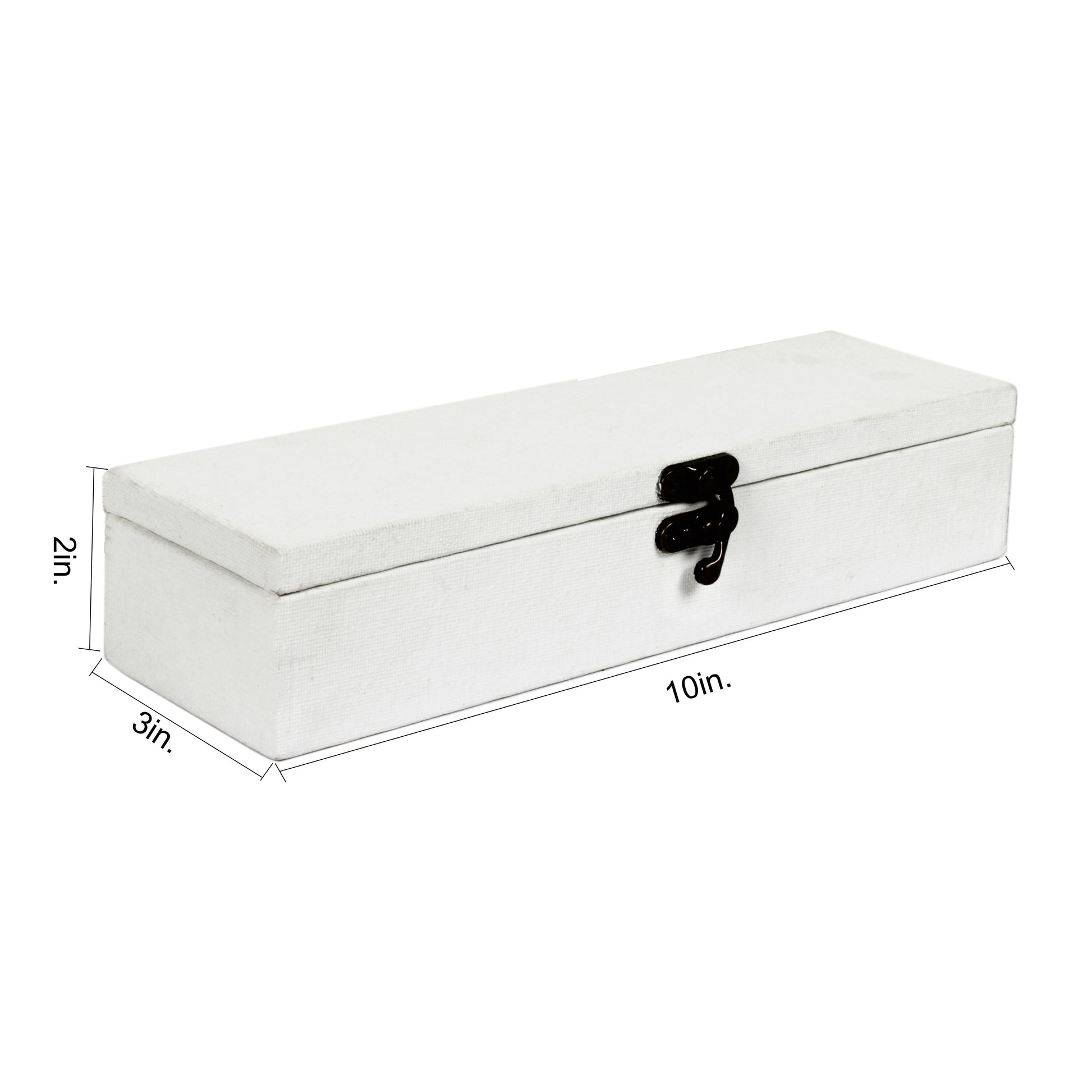 Customizable Canvas & MDF Box with Latch