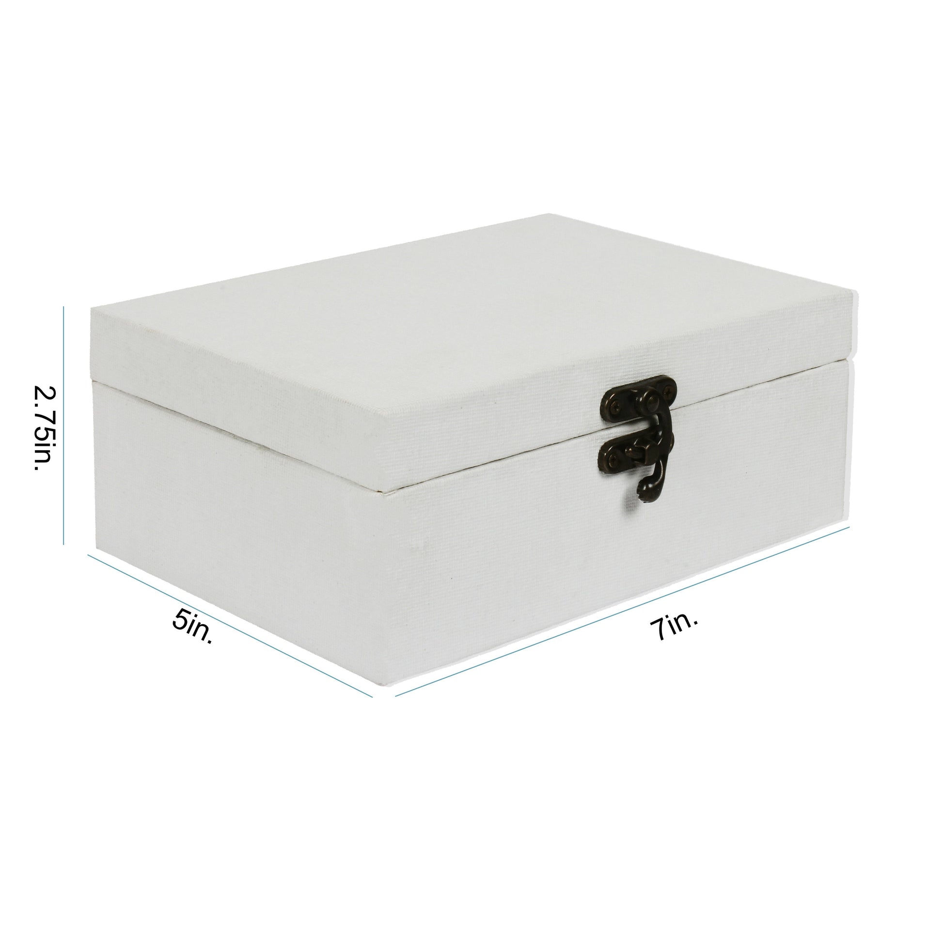 Customizable Canvas & MDF Box with Latch