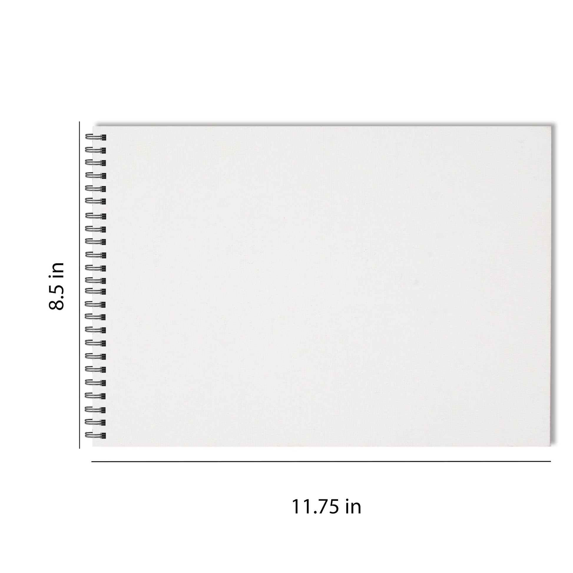 Customizable Canvas Cover Art Notebook from Little Birdie