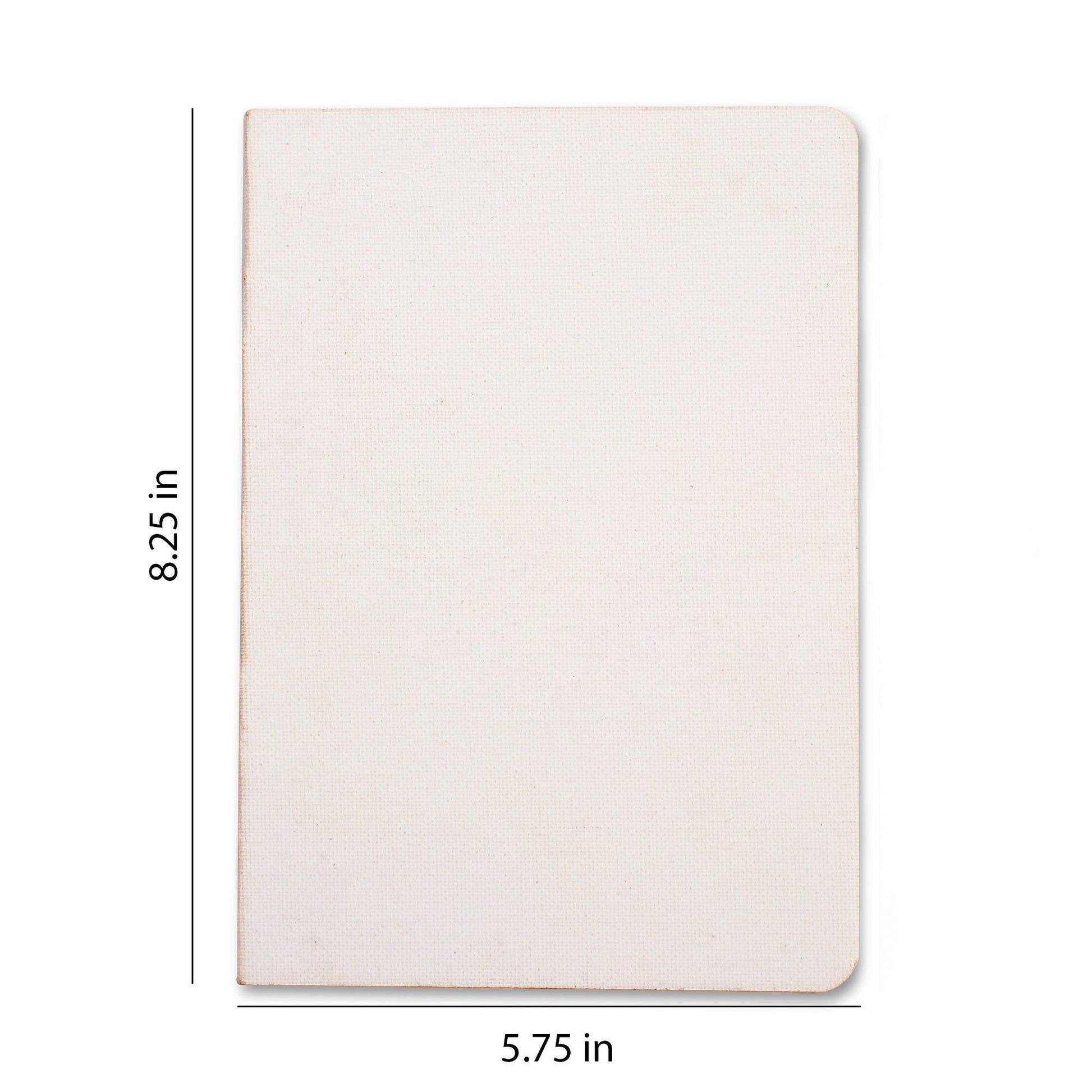 Customizable Canvas Cover Art Notebook from Little Birdie